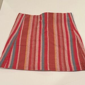 Truce Striped Multicolor Girls Skirt